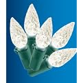 Philips 60ct LED Lights Soft White - Green Wire