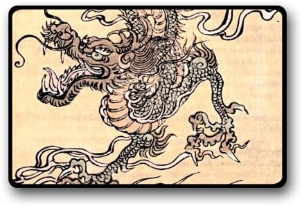 Chinese dragon Durable heat-resistant Door Mat