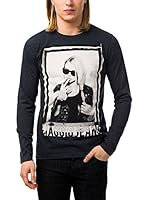 BIAGGIO Camiseta Manga Larga (Azul Marino)