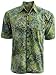 Johari West Grape Vine Tropical Hawaiian Cotton Batik Shirt