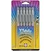 SAKURA Gelly Roll Metallic Gel Pens - Pens for Scrapbook, Journals, or Drawing - Metallic Silver Ink - Medium Line - 6 Pack