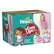 Pampers Easy Ups Girls Size 4T-5T Diapers Big Pack 54 Count