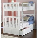 Atlantic Furniture Columbia Twin over Twin Bunk Bed - ATF205