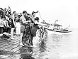 Swimmers Take Their Mark at Coney Island, ca. 1912 - 16x20 Photographic Print from the Library of Congress Collection