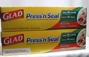 Glad Press'n Seal Food Wrap, 140 sq ft-2 pack