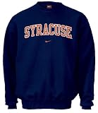 Syracuse Orangemen College Embroidered Crewneck Sweatshirt By Nike Team Sports (L=44)