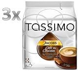 Zoom Produkt-Bild: Tassimo Jacobs Caf&eacute; au Chocolat, 3er Pack, 3 x 16 T-Discs (24 Portionen)