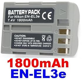 NEEWER® Two (2x) EN-EL3e Batteries For Nikon D50 D70 D70S D80 D90