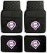 MLB Philadelphia Phillies Car Floor Mats Heavy Duty 4-Piece Vinyl - Front and Rear