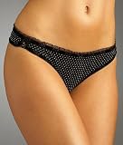 D&G Dolce & Gabbana Pretty Polka Dot Thong Panty