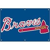 Atlanta Braves MLB Applique & Embroidered Team Banner (36"x24")
