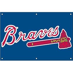 Atlanta Braves MLB Applique & Embroidered Team Banner (36"x24")