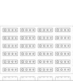 IMAGE OF World Cuisine 47678-23 X24 PEA SILICONE MOLD