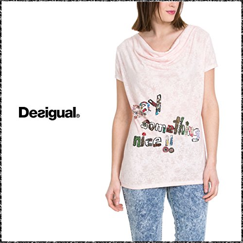デシグアル Desigual  Tシャツ カットソー [レディース]51T24N0 「SAY」」【3162(PNK)/Sサイズ】