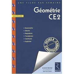 G�om�trie CE2 : Programmes 2008