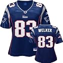Wes Welker Reebok Navy Replica New England Patriots Women's Jersey