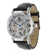 ADEE KAYE MENS MECHANICAL STAINLESS STEEL SKELETON