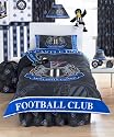 Zap Newcastle Black and White Crest Duvet Set, Single