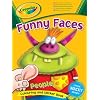 Crayola 'Funny Faces' Colouring and Sticker Book (People/Animals)
