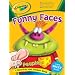 Crayola Funny Faces Colouring and Sticker Book (People or Animals)