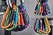 SUNREEK8482;Aluminum Carabiner D-Ring Key Chain Clip Climbing Hook- Random Color(10 pcs)