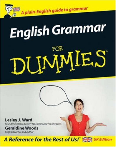 City Travel Guides Discounted  Books : English Grammar for Dummies, UK Edition