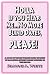 Holla If You Hear Me... No More Blind Dates, Please!