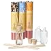 Beauty Bureau Stick Scents Reed Diffusers, 1 Each of 8-Ounce  Sea Petals(Peach, Pineapple, Citrus, Cedar, Cyclamen, and Floral).