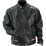 Leather Motorcycle JACKET- M