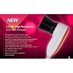 NEW 5.0 Mp High Resolution USB Eye Iriscope,iridology Camera Analysis System