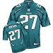 Rashean Mathis Jersey: Reebok Teal Replica #27 Jacksonville Jaguars Jersey - Large