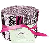 Fabric Editions 2.5 by 42-Inch Jellies Fabric Palette, 20-Pack, City