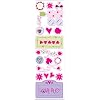 Fiskars 01-004507 Heidi Grace Sweetest Bug Collection Cardstock Glitter Icon Stickers