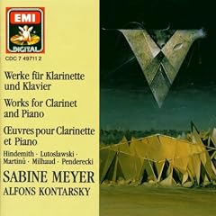 Werke f�r Klarinette und Klavier