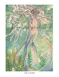 Lusinga Sara Butcher Open Edition 8.5x11 Mermaid Print