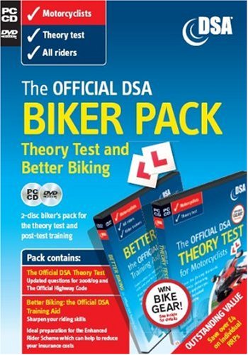 The Official DSA Biker Pack   Theory Test and Better Biking (PC DVD)
