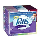 Puffs Ultra Soft and Strong Facial Tissues, Family Boxes, 744 Count 51BI5I9TjlL. SL160 Puffs Ultra Soft and Strong Facial Tissues, Family Boxes, 744 Count