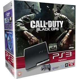 Sony PlayStation 3 Console (320GB Model) with Call of Duty: Black Ops (PS3)