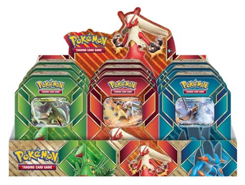 Tcg: hoenn power tin card game