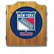 NHL New York Rangers Dart Cabinet includes Darts and Board