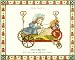 Daisy bell Toy by Isabelle De Bercy. Size 11.92 inches width by 9.96 inches height. High Quality Art Poster Print