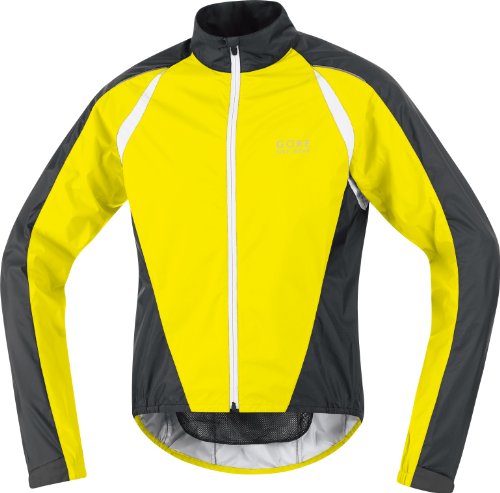 GORE BIKE WEAR Herren Jacke CONTEST 2.0 WINDSTOPPER&reg; Active Shell, lemon/black, XXL