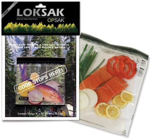 OPSAK Odor Proof Barrier Bags (3 Size Options)