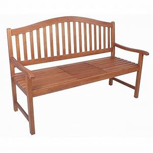 Amazon.de: Bank Gartenbank Sitzbank Holz Holzbank mit Tisch Neu