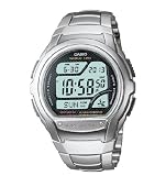 Casio Waveceptor Watch featuring Atomic Timekeeping plus Alarm, Light, World Time and More Functions (WI3468)