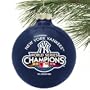 New York Yankees 2009 World Series Champions Navy Blue 3 1/4" Large Ornament