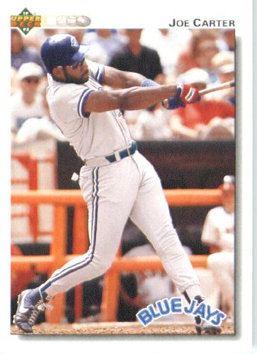 1992 Upper Deck # 224 Joe Carter Toronto Blue Jays Baseball Card