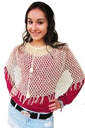 Handmade Featherweight Poncho - Soft Pistaccio Yellow (Teens/petite Size, 100...