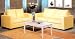 2 pc sofa and love seat set yellow color