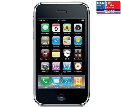  iPhone 3GS 8GB - Unlocked - Black 